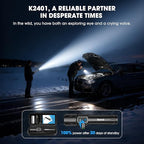 Banral Rechargeable Tactical Flashlights 2000 High Lumens - 5000mAh Super - Image 3