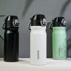 BJPKPK Water Bottle with Straw 18oz Insulated Water Bottles Reusable Stainless - Image 5
