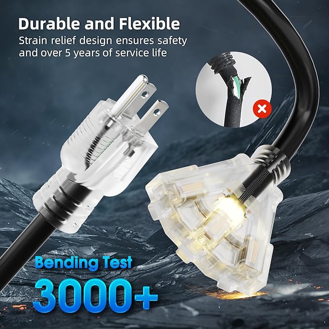 25 FT Outdoor Extension Cord - Image 2