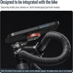 Bike Phone Mount, Mountain Bicycle Stem Cell Phone Holder, Universal Aluminum - Image 3