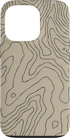 Coyote Country Guide Lines Topographical Contour Map Case by Unknown