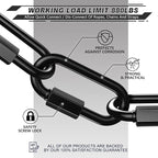 AUTMATCH Carabiner Clips, 4 Pack - Image 5