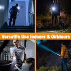 EverBrite Mini Flashlight, Zoomable LED Flash Light, 3 Modes, 3AAA Batteries - Image 9