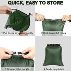 Dry Bags Waterproof Set, 5 Packs Ultralight Waterproof Bags Small Stuff Sack - Image 4