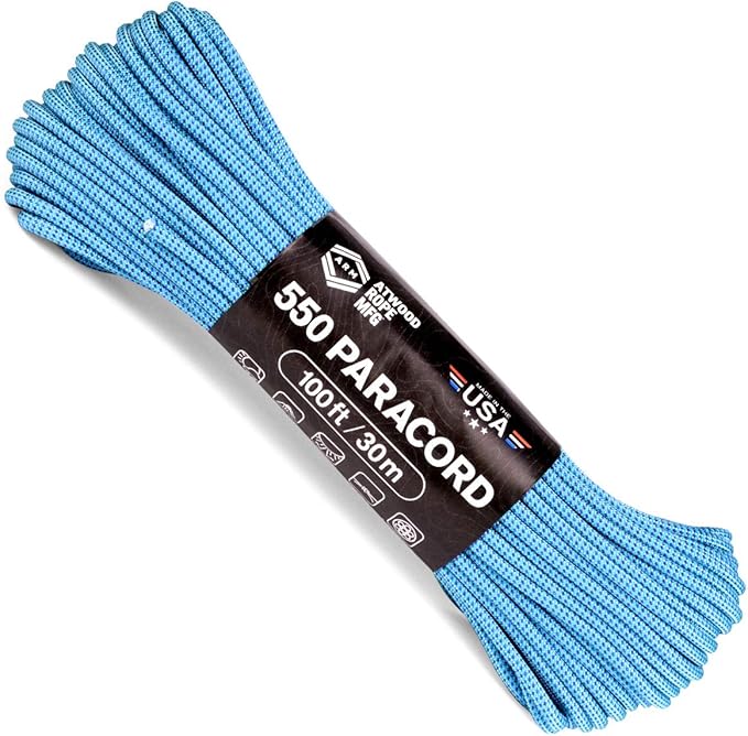 Atwood Rope MFG Color Changing 550 Paracord 100 Feet 7-Strand Core Nylon by AtwoodRopeMFG