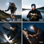 Sekrro F8 Headlamp Rechargeable, 800 Lumen Super Bright LED Head Lamp, IP67 - Image 10