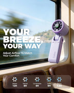 Diveblues Portable Handheld Turbo Fan, 5 Gear Wind, Battery Operated, 3 IN 1 - Image 4
