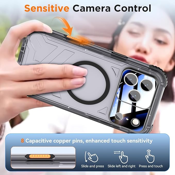 WIFORT for iPhone 17 Pro Max Waterproof Case, - Image 6