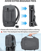 ECOHUB 17'' Travel Backpack, Personal Item Backpack - Image 7