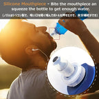 Azarxis TPU Soft Flask Collapsible Water Bottles BPA-Free 250ml 350ml 500ml - Image 4