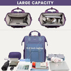 LOVEVOOK Laptop Backpack for Women Work Travel Computer Backpacks Purse - Image 3