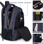 MATEIN Large College Backpack, Sturdy Computer Backpack Fits 17 inch Notebook - Image 6