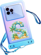 Personalized Initial Waterproof Phone Pouch Case by Unknown
