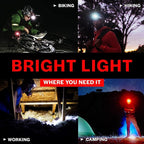 LED Headlamp 2-pack Battery Powered | Head Lamp - Image 9