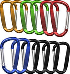 3" Aluminum Carabiner Clips by XIECHANEE