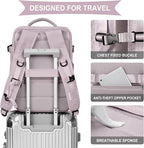 WONHOX Large Travel Backpack Carry on Flight Approved Laptop Work Business - Image 4