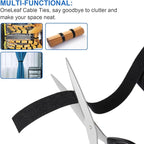 OneLeaf Hook and Loop Roll Reusable Fastening Cable Ties, Free Cutting - Image 6