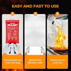 Juimma Fire Blanket for Home and Kitchen - Image 5