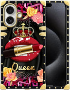 for iPhone 17 Case Luxury Golden Decoration by Unknown