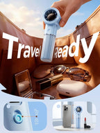 Handheld Portable Fan, 6-Speed Powerful Mini Personal Fan, Rechargeable 5000mAh - Image 5
