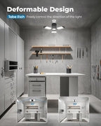 toberich LED Garage Light Bulb, 8000LM Shop Lights - Image 3