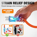 Outdoor Extension Cord 100 FT Waterproof, 12/3 Gauge Heavy Duty 3 Prong Power - Image 4