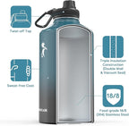 Coolflask 128 oz Gallon Water Bottle Insulated - Image 2