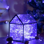 12-Pack LED Fairy Lights 7 Feet Battery Powered Waterproof Silver Wire 20 Slim - Image 4