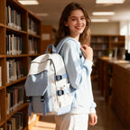 coowoz School Bag Lightweight Casual Daypack College Laptop Backpack - Image 7