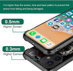 for iPhone 12/12 Pro Case, Entwined Rose Snake Pattern Graphic Design Girl Boy - Image 3