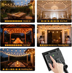 31FT Solar String Lights Outdoor Waterproof IP65 - Image 6