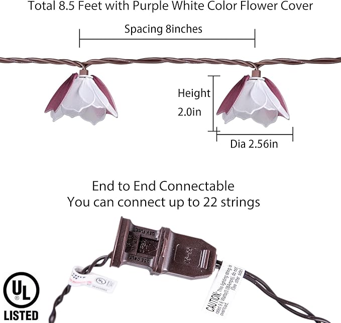 TWINKVILLA Decorative String Lights Plug in - Image 4