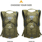Teton Oasis/Trailrunner Hydration Backpack – Lightweight Water Pack - Image 6