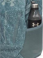 Under Armour Unisex Hustle 6.0 Backpack, Jasper Blue/Jasper Blue/Serpentine - Image 4