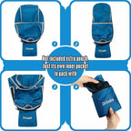 Ultra Lightweight Foldable Backpack, Water Resistant Small Packable Hiking - Image 5