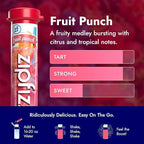Zipfizz Daily Energy Drink Powder, Fruit Punch, 20 Pack 3-in-1 Sustained Energy - Image 6