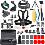 60 in 1 Camera Accessories Kit Compatible by Black+pro