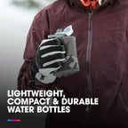 HydraPak Stow Collapsible Water Bottle – 350ml, 1L – Ultralight, Leak-Proof - Image 2
