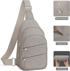 Tuwubi Crossbody Bags for Women, Sling Bag for Men, Small Hiking Backpack Anti - Image 5