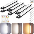 12" Ultra-Thin Under Cabinet Lighting Cordless, Aluminum Alloy Under Counter by Skairipa