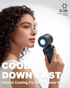 Portable Handheld Fan, Ice Cooling Turbo Fan, 20000 RPM Handheld Personal Fan - Image 3