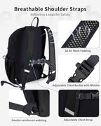 ECOHUB 15L Lightweight Casual Daypack, Packable Backpack - Image 5