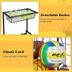 Sports Equipment Organizer, Small Garage Ball Storage Rack - Image 4