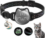 Waterproof Airtag 2nd & 1st Cat Collar, Breakaway Cat Airtag Collar by typecase