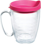 Tervis Clear & Colorful Lidded Made in USA Double Walled Insulated Tumbler by TervisTumblerCompany