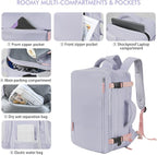 Beraliy Travel Backpack for Women, Airline Approved Backpack, Carry On Backpack - Image 6
