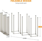 Foldable Baby Bottle Drying Rack-10 Poles Water Bottle Organizer - Image 2