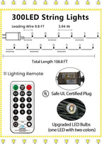 300 LED 99 FT Color Changing Christmas Lights - Image 7