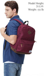 Backpack for Men Women, VASCHY Classic Water-resistant Lightweight Travel - Image 5