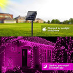 Solar Pink Valentine String Lights Outdoor - Image 5